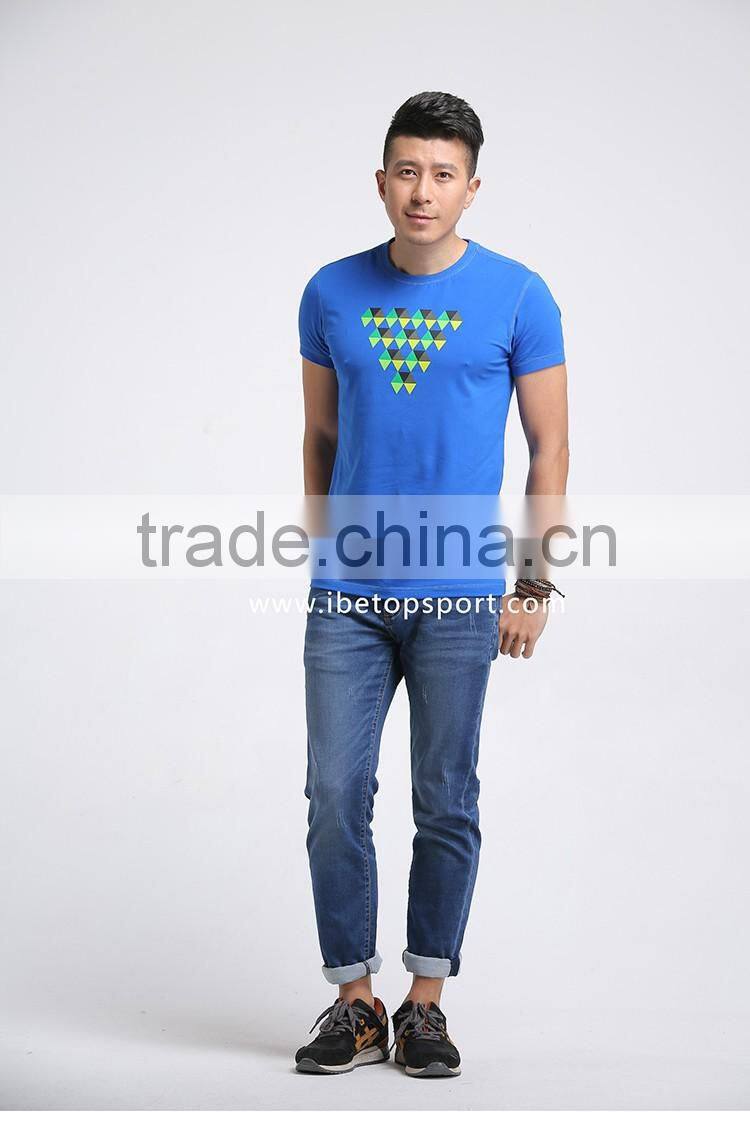 New Fashion T-Shirt Custom Design New Model Shirts for Gentle Man