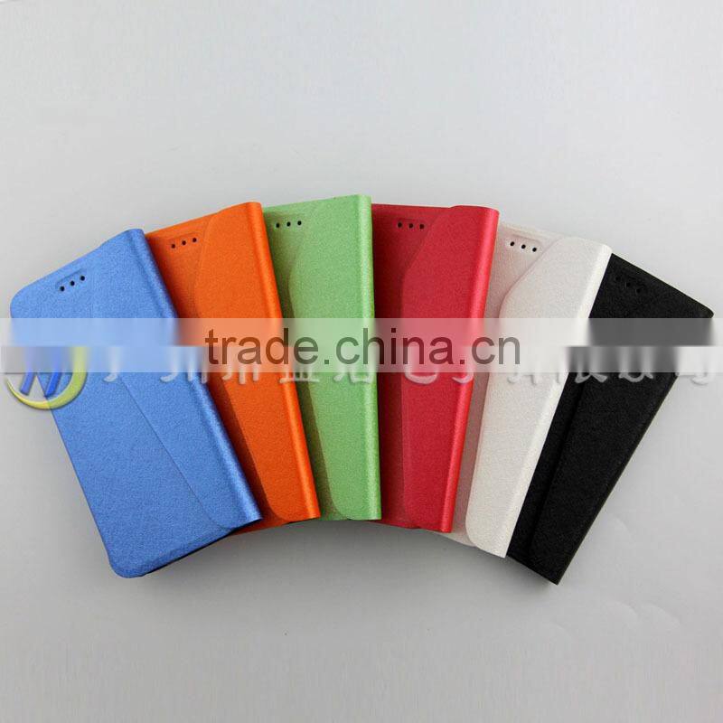 Candy color PU leather flip mobile cell phone shell for Apple for iphone 6 (4.7) case