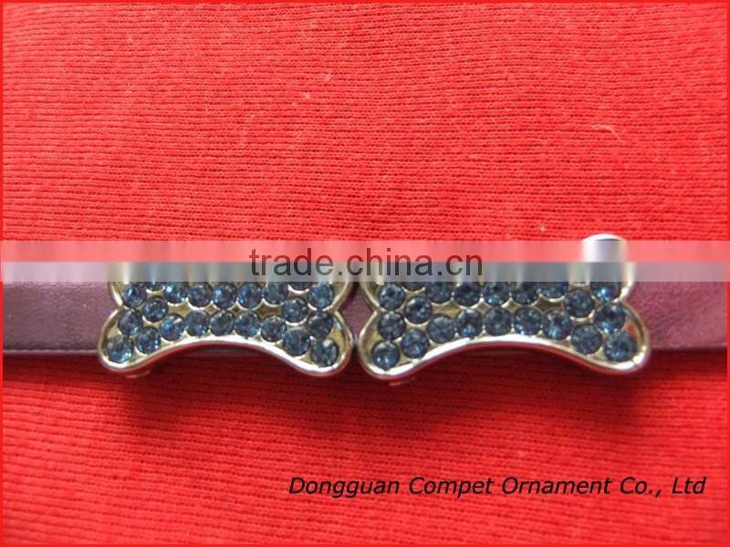 Produce 10 mm slide charm bone DIY zinc alloy accessories
