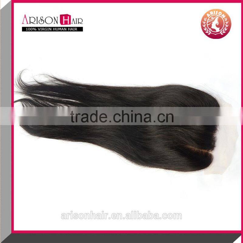 7A Grade Hot Selling Hair Product 3 Way Part Silk Base Closure