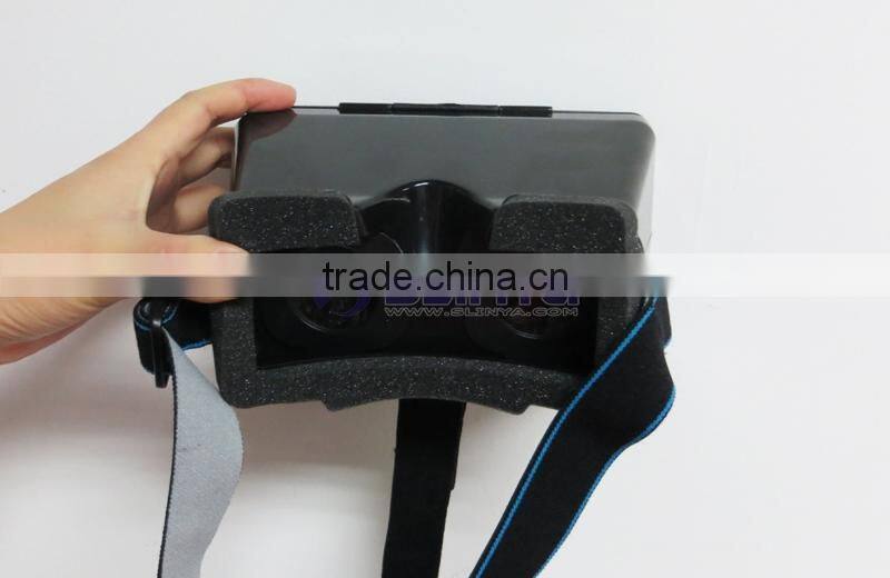 2 In 1 Google Virtual Reality 3D Glasses + Blutooth Controller For Smartphone Game Movie