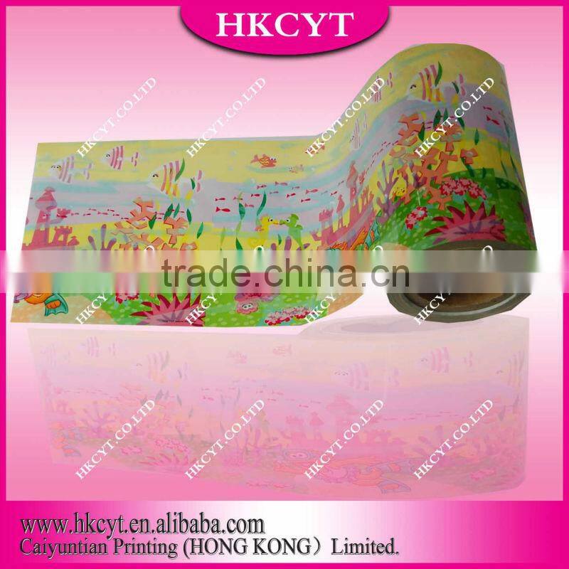 Custom Printed Packaging Roll Film / plastic packaging rolling film