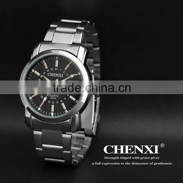 2013 hot-selling high-end men's calendar quartz watch nobility watch blue and white watch 023AMD