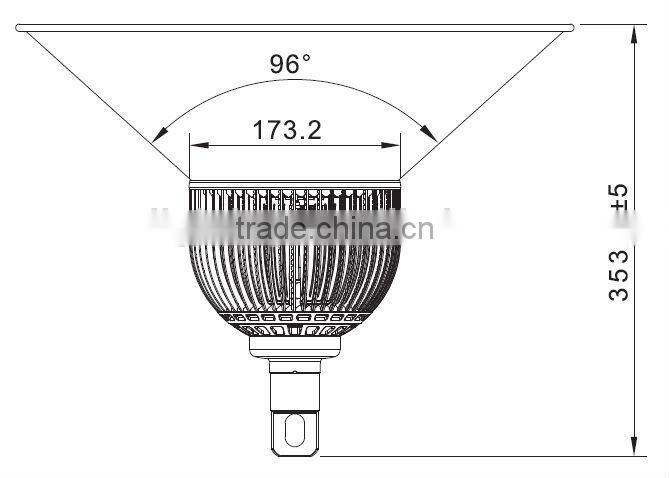 Ip65 led high bay light led high bay light fixture 80w led high bay light