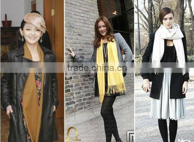 Star Favourite Long Tassel Acrylic Scarf Pashmina Shawls Canada