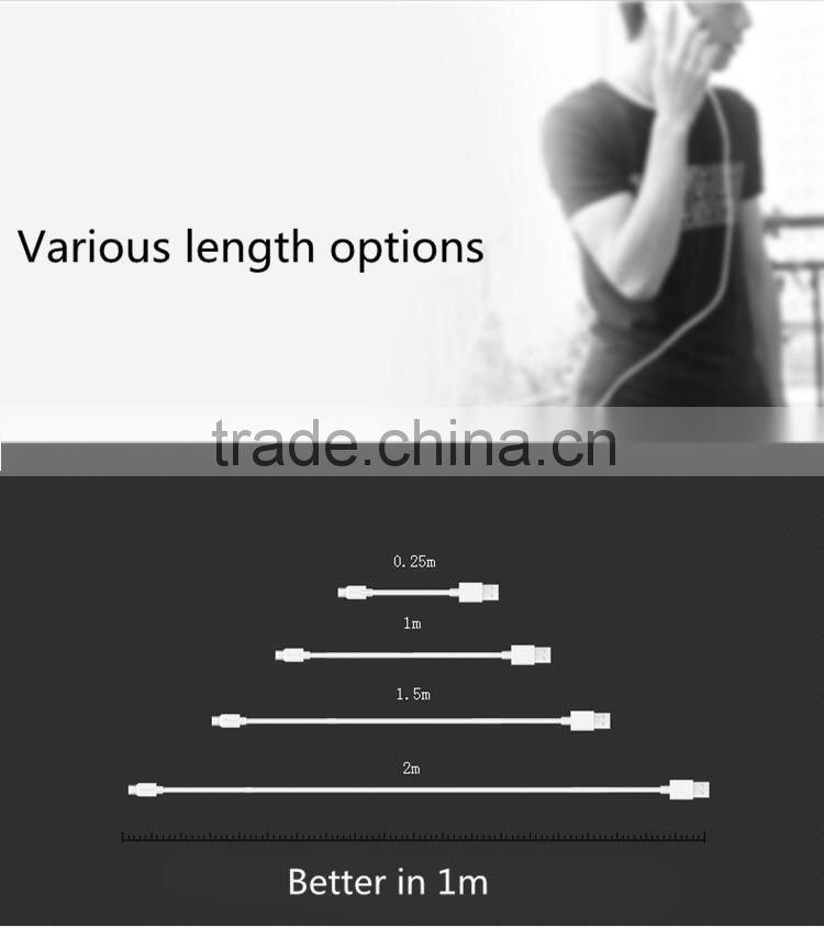 High-speed white type c android usb cable