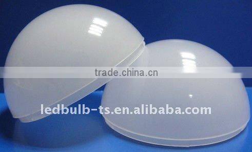 LED PC plastic V0 fire rating bulb light diffusion housing cover lampshade