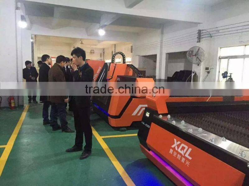 Used 300watt stainless steel sheet metal fiber laser cutting machine with CE