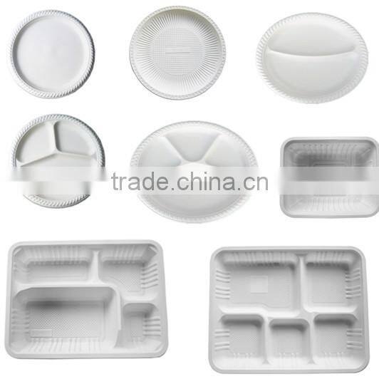 Bioplastic disposable colorful yogurt spoon cornstarch tableware