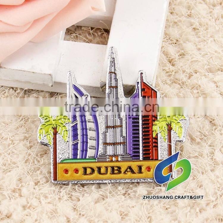 3D Aluminium Foil Fridge Magnet/Souvenir fridge magnet/Creative fridge magnet