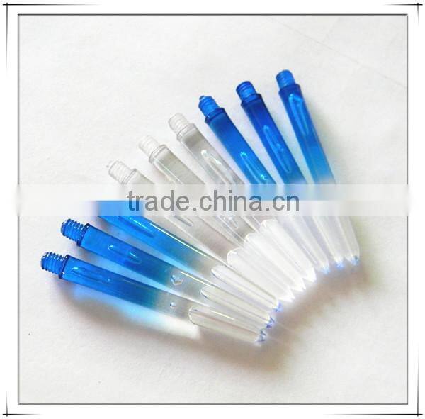 Nylon dart game of bubble dart shafts