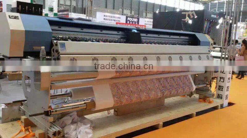 3.2m fabric directly printing machne with DX-5 head, fabric printing machine