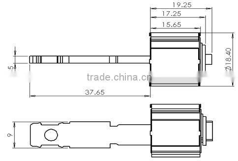 High Security OEM Pin Tumbler Cylinder