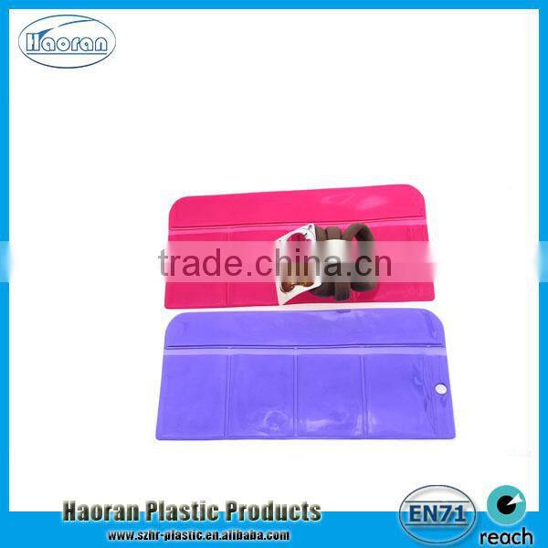 New PVC organizer display bag, plastic bag with pockets