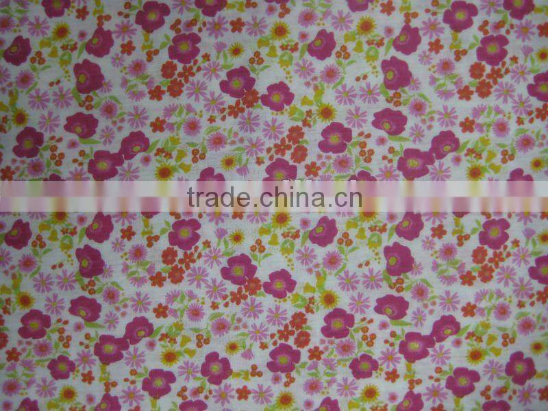 100% polyester knitted single jersey fabric