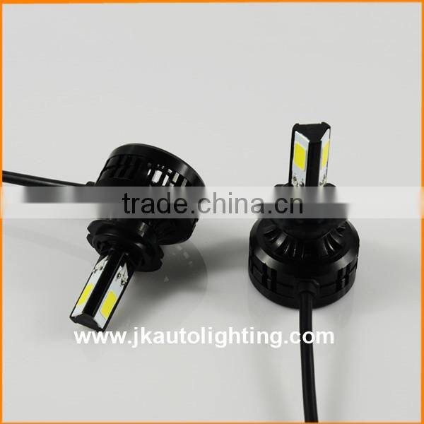 Three Sided 360 Degree Emitting LED H7 Headlight New Arrival High Power COB LED Car Headlight Bulb H7