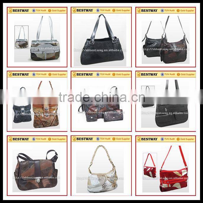 Pu leather designer men handbag, genuine leather bag men leather bag