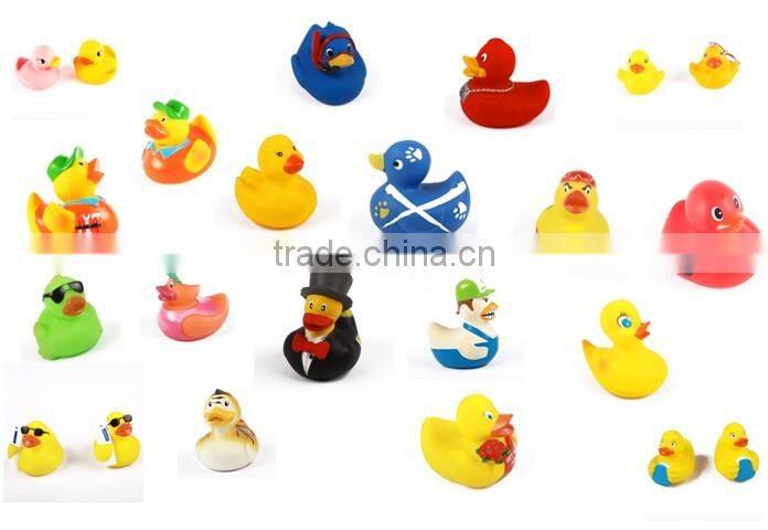 Weighted Floating Rubber Bath toys with Sunglasses