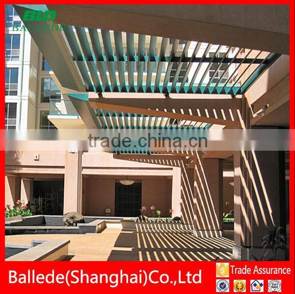 high quality louver roof in awnings