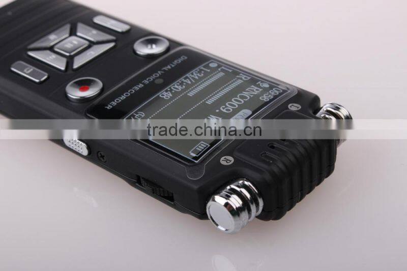 Dual core stereo noise reduction digital voice recorder