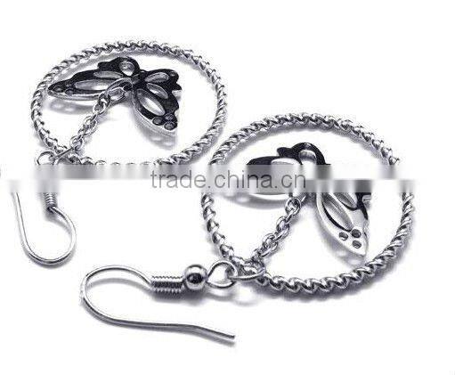 stainless steel earrings hoop 316l