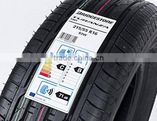Custom adhesive labels for tires