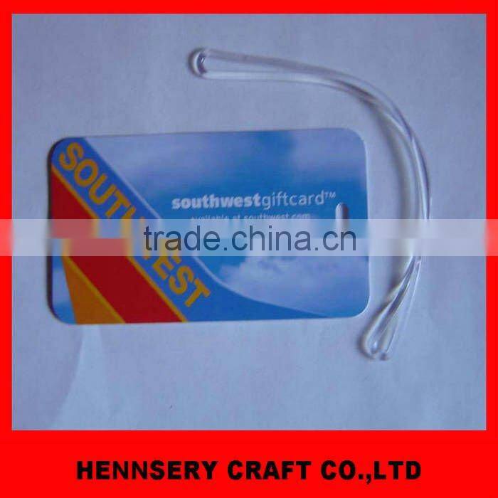 Full Color Print plastic pvc address tag