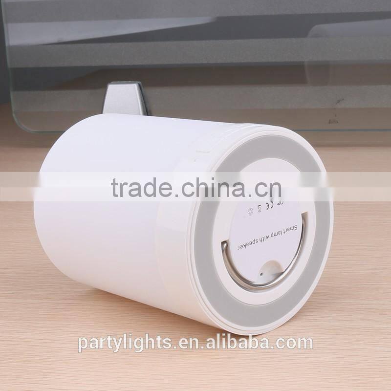 2016 Active Portable Touch Sensor Wireless Bluetooth Speaker with Led Color Light