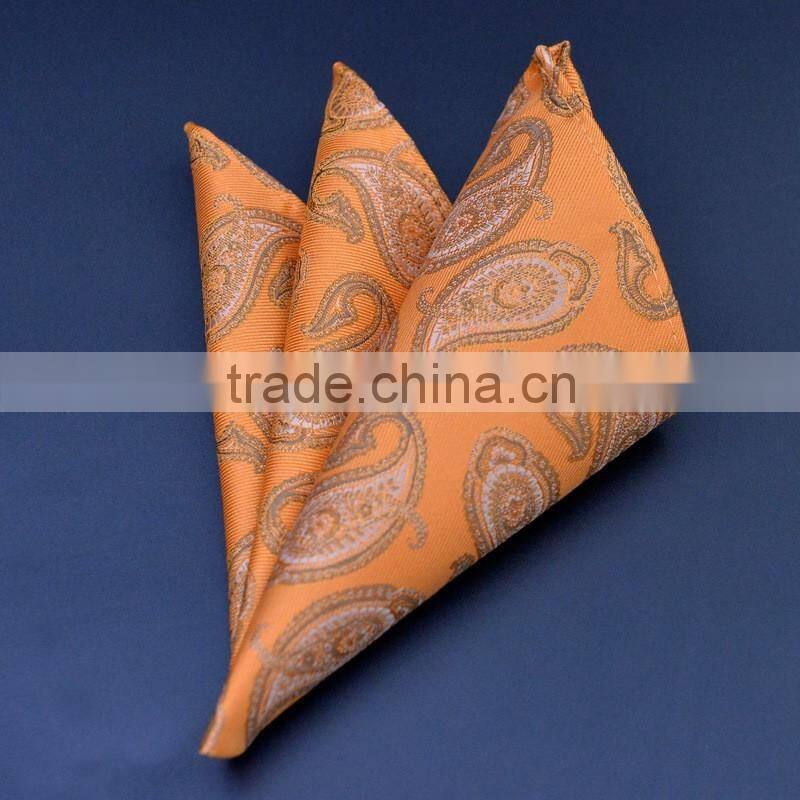 Fashion Novelty Design 100% Silk Pocket Squares