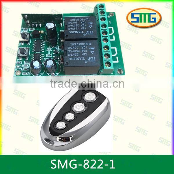 2 Channels transmitter and receiver remote control 433 SMG-822