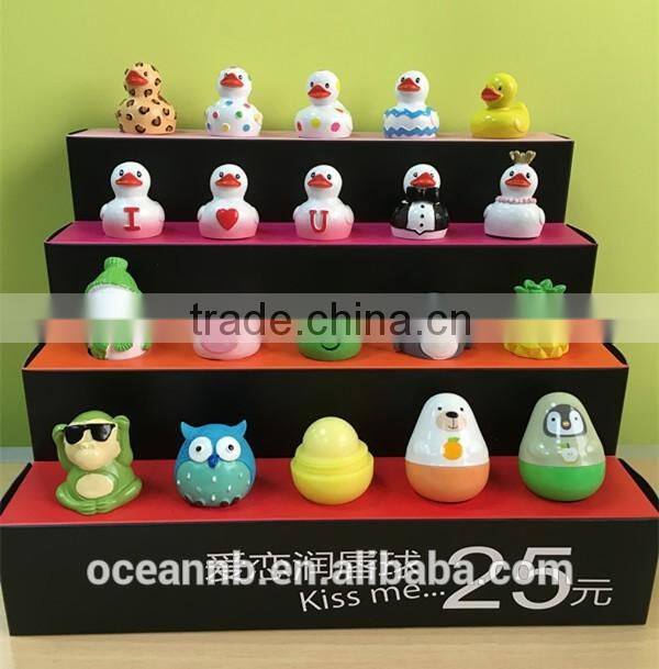 cute animals elephant shape lip balm