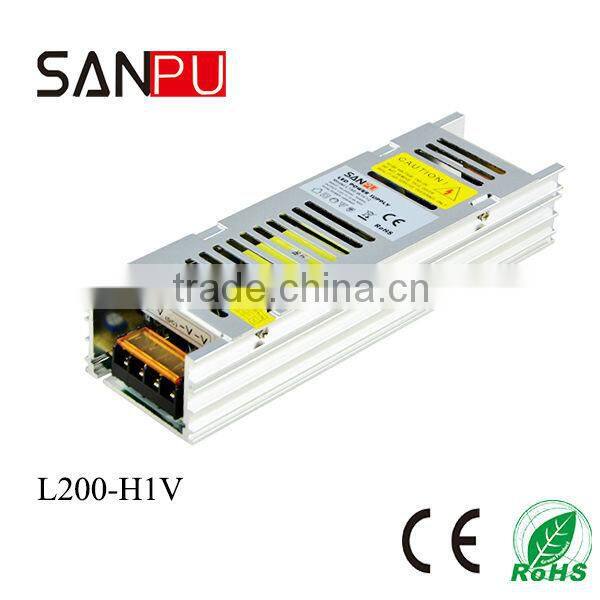 AC DC Led External Lighting Switch Power Supply 200W