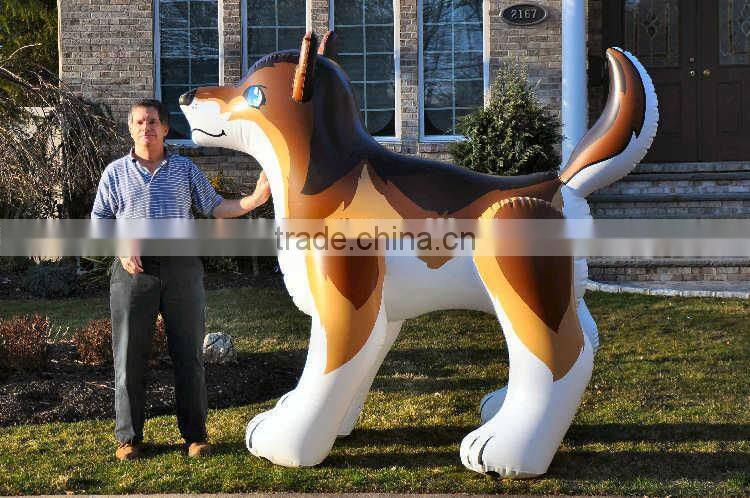 giant inflatable wolf/inflatable giant animal/giant animal for promotion