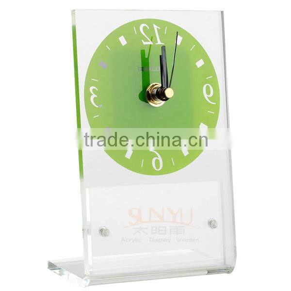 Manufactuing Lemon Slice Shape Acrylic Wall Clock