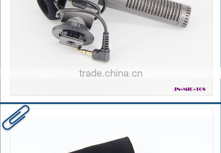 JN-MIC-108 DV Stereo MIC Microphone for Sony Video Camcorder Camera DSLR