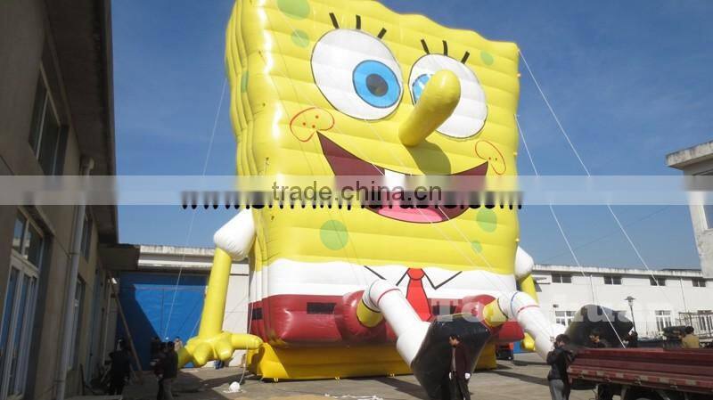 giant inflatable characters spongebob