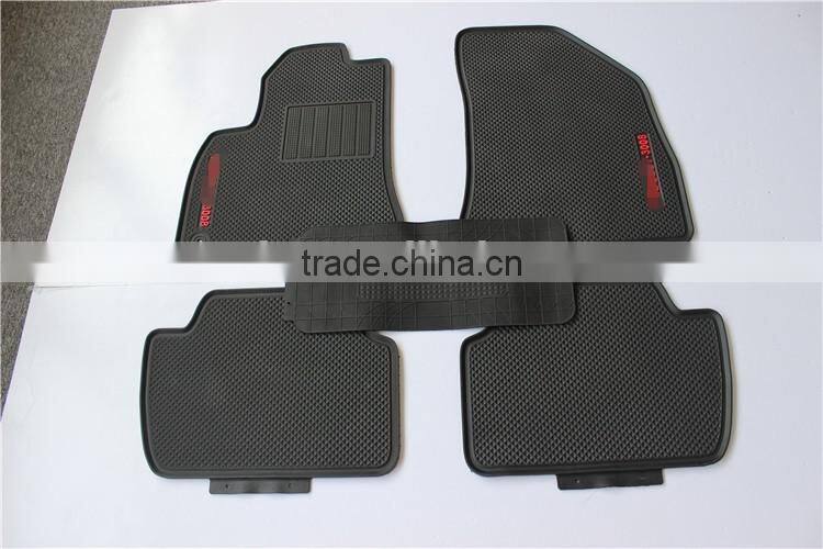 good quality of cargo mat automotive car floor mat 3/4/5 pieces for Peugeot 3008