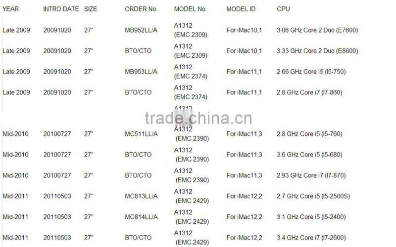 alibaba china shenzhen for Apple IMac A1312 PSU / Power Supply 661-5468 614-0446 ADP-310AF PA-2311-02A 310W (SUPER ERA)