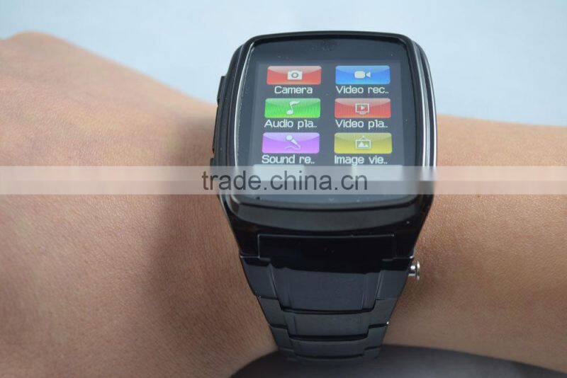 Quad Band watch phone, support gprs, java, 1.3m camera, bluetooth