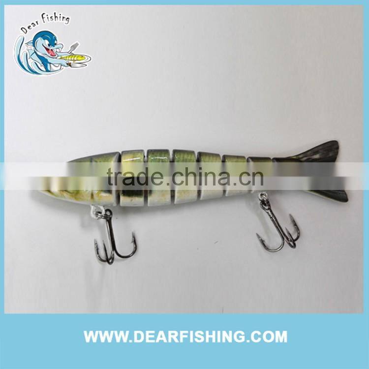 multi jointed fishing lure segment trout swimbait fishing lures