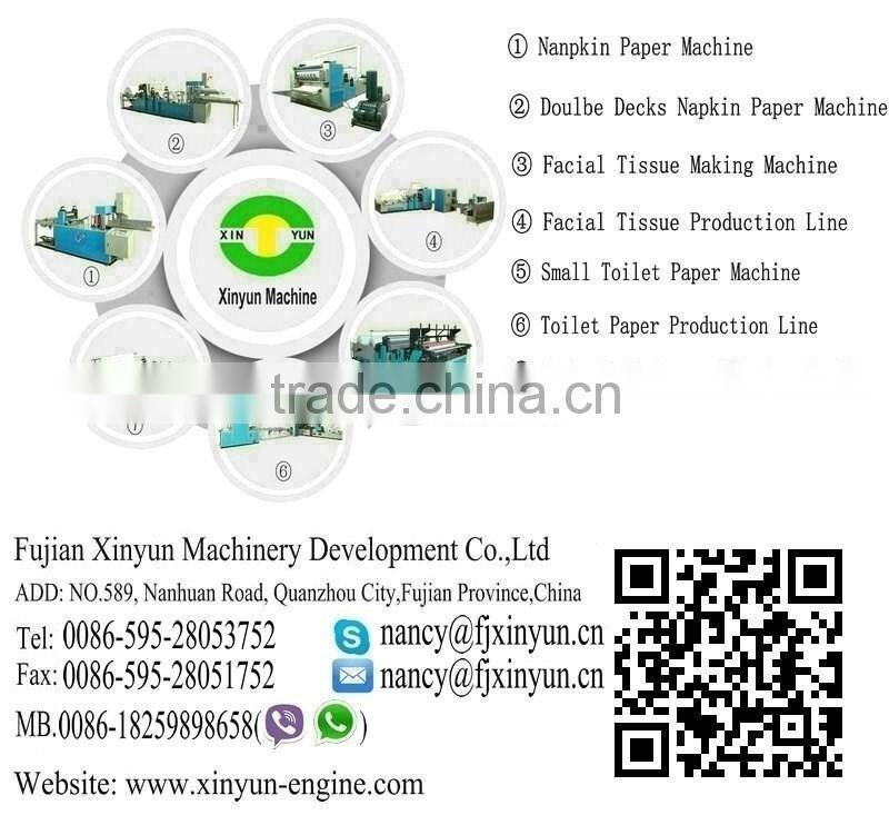 Low price full-automatic maxi roll paper cutting machine