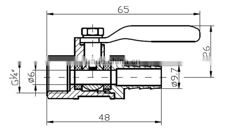 gas valve locking with forged and 600 wog high pressure for gas solenoid nipple brass gas valve