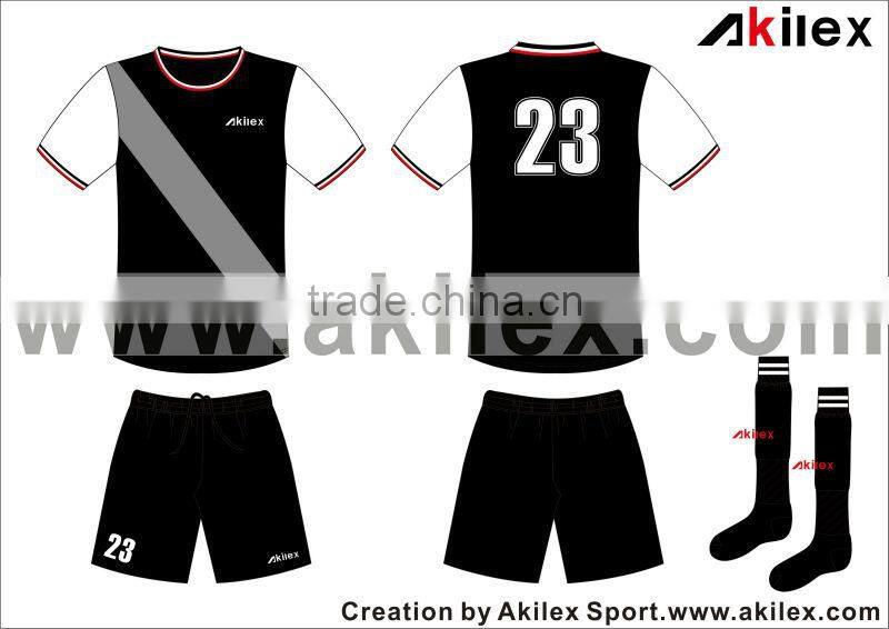 custom breathable football jersey