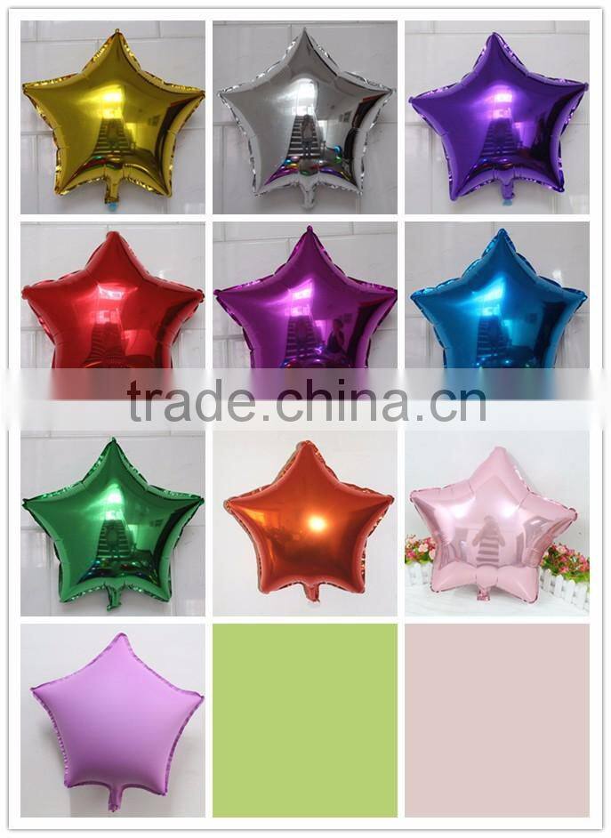wholesale 75cm/36 inch Large size heart shaped pure color foil balloon, metallic plain foil baloon