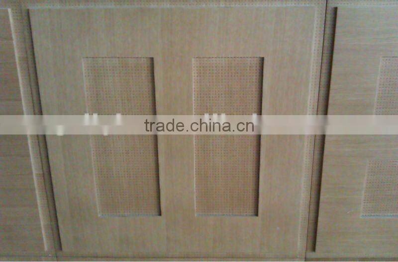 soundproofing wooden pattern acoustic panel wall tile