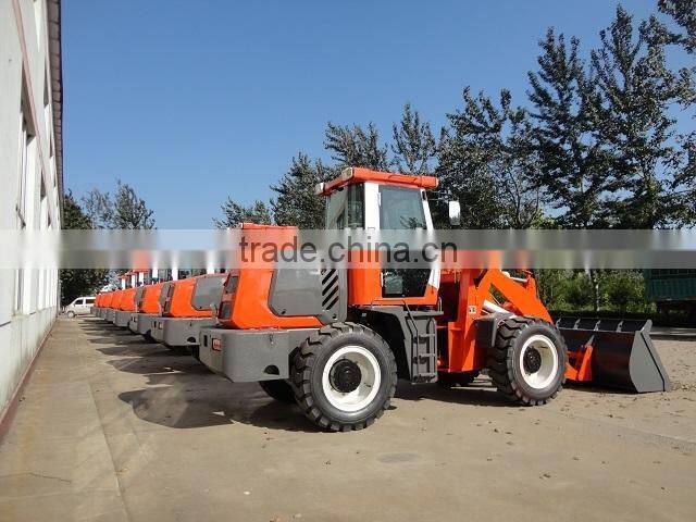 Hot sale ZL20 wheel loader &forklift in North America