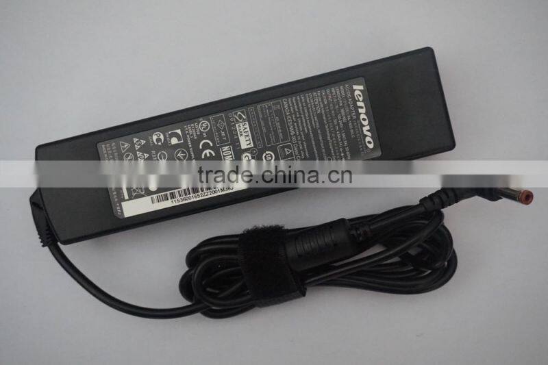 High quality 20V 4.5A laptop ac adapter for lenovo notebook power adapter 90w ac adapter long shape