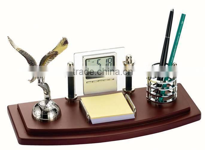 decorative metal pen holder
