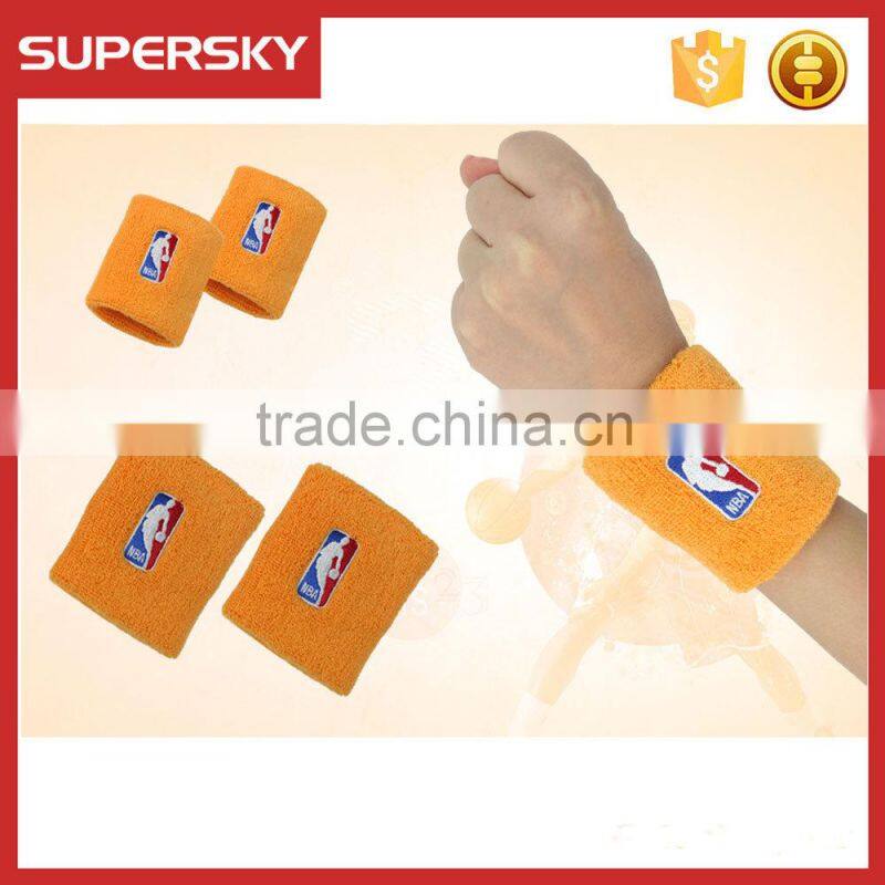 V-649 customize colorful sports sweatbands wrist support fashion woven wristband support brace custom sweatband wristbands