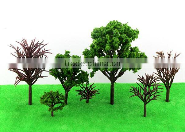 Decorative plastic tree, scale model trees, model tree in other construction , miniature scale trees, MT-17